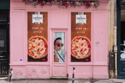 Crosta Mollica OOH Paris Premium Advertising Campaign Surface Media