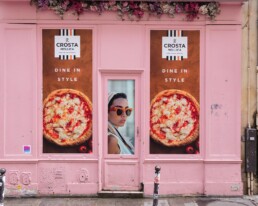 Crosta Mollica OOH Paris Premium Advertising Campaign Surface Media