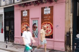 Crosta Mollica OOH Paris Premium Advertising Campaign Surface Media