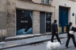 OOH Paris Avertising Nike Snipes x Surface media