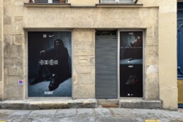 OOH Paris Advertising Nike Snipes x Surface media